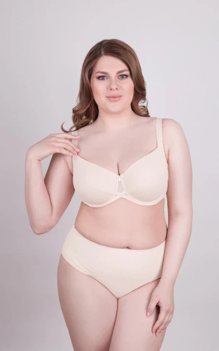 Comfort Bra Spa-Closure Soft cup Comfort-U Full-Figure by Milavitsa