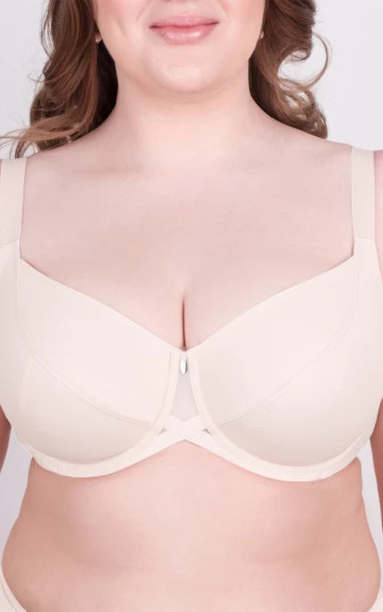 Comfort Bra Spa-Closure Soft cup Comfort-U Full-Figure by Milavitsa