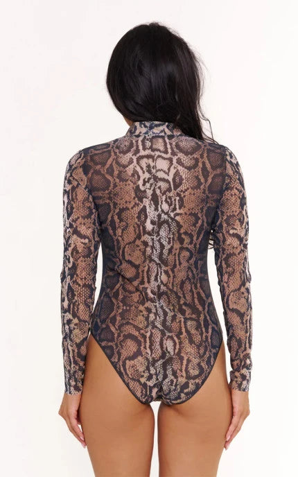 Women's Tanning Swimsuit front Zipper - UV Protection SPF 35