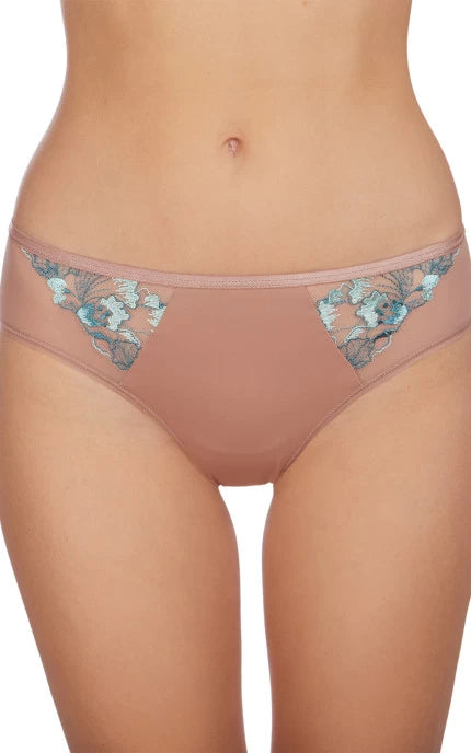 Mid-Waist Everyday Panty – Beige Comfort Fit