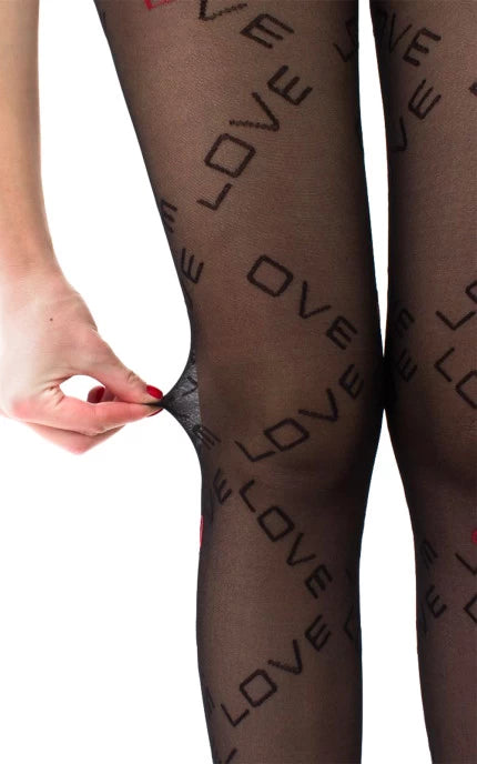 Giulia Fashion Tights DAZZLE 40 (2) – Nero | 40 DEN | Fantasy Collection